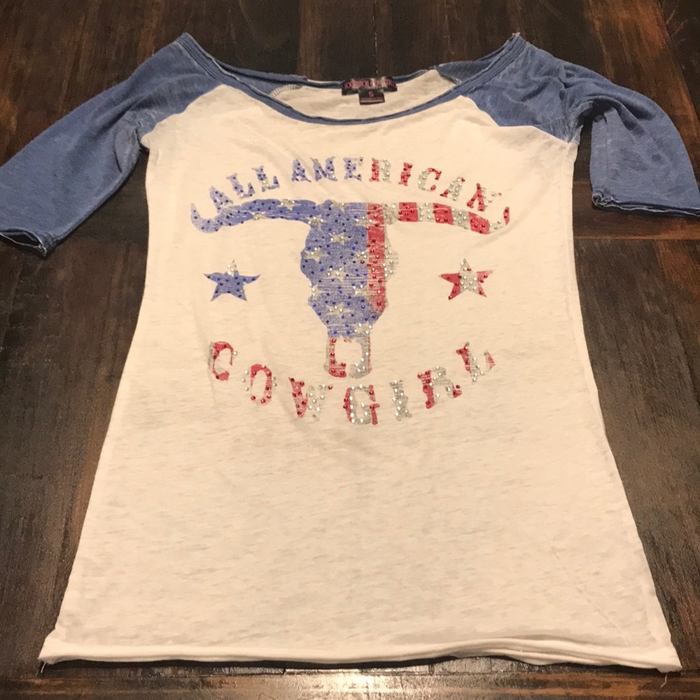 Rock&roll cowgirl shirt